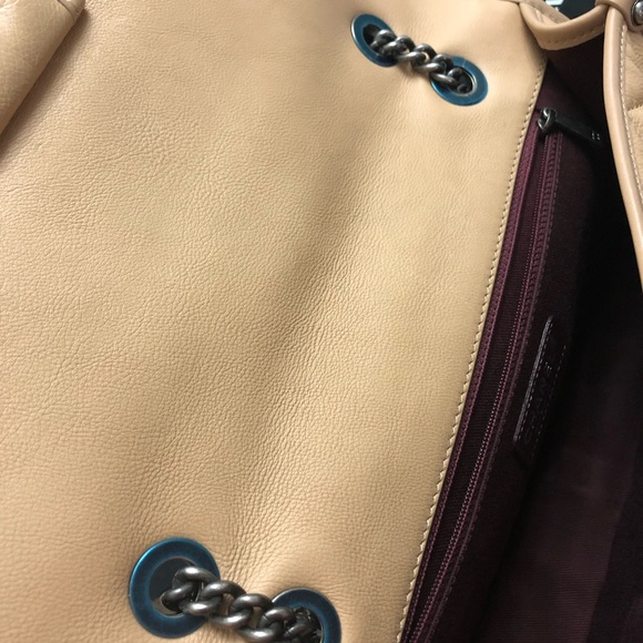 Chanel French Rivera tan/beige medium purse - Picture 6 of 11